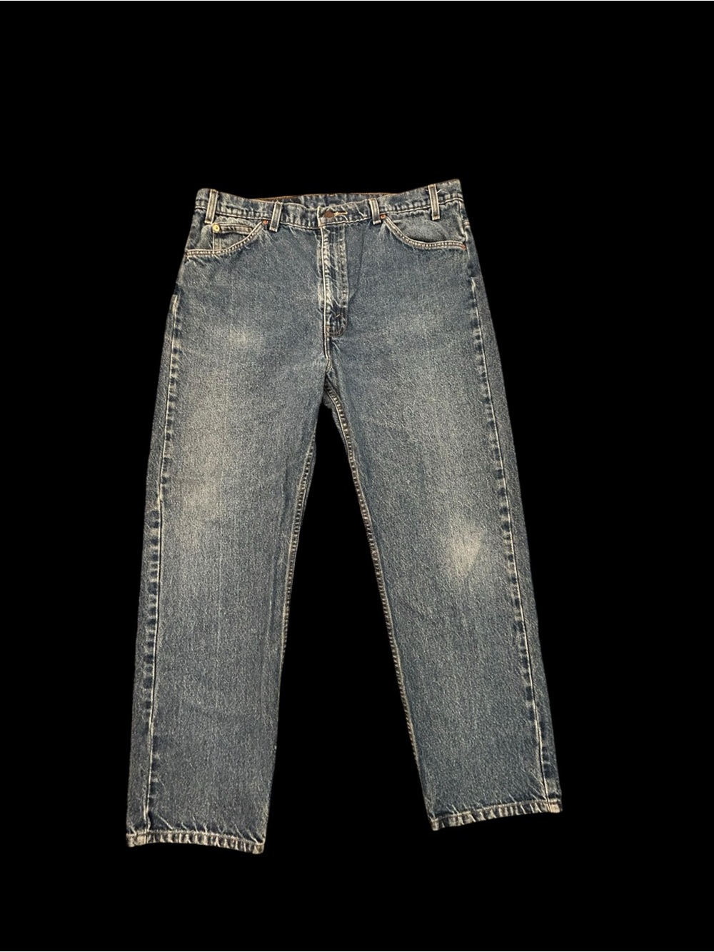 Levi’s 505 Vintage Regular Straight 90s Denim Men’s Jeans 40x30 Orange Tab 1993